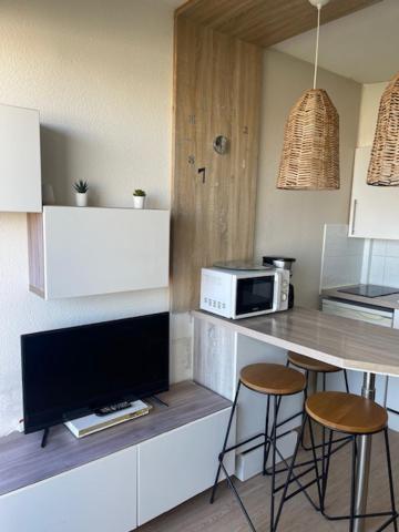 Studio Cabine Vue Mer Et Port Carnon-Plage Bagian luar foto