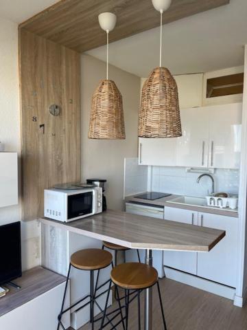 Studio Cabine Vue Mer Et Port Carnon-Plage Bagian luar foto